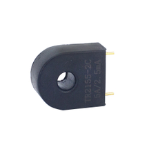 TR2155-2C Micro instrumento PCB transformador de corriente 1000:1 2000:1 2500:1 5A/2.5mA 20A/10mA 5mm transformador de corriente de apertura