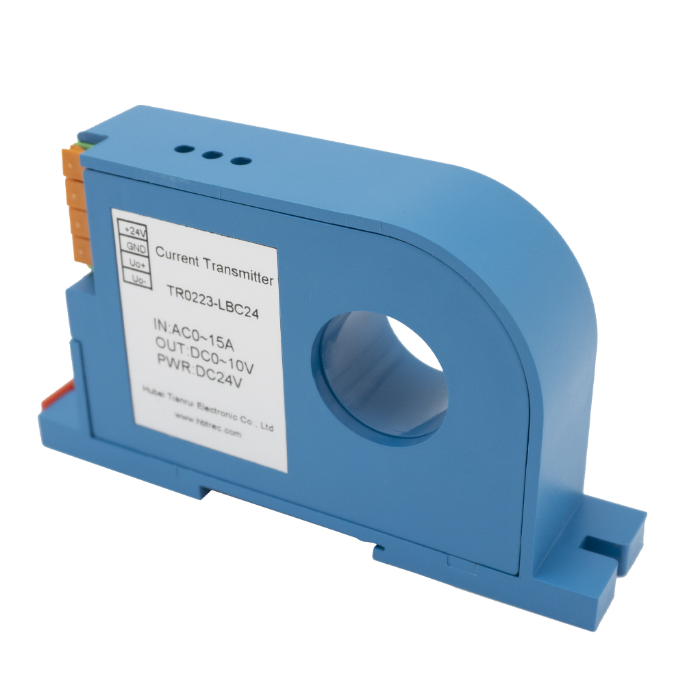 TR0223-LBC24 AC/DC Transmisor de corriente AC 0 ~ 15a/DC 0 ~ 10V