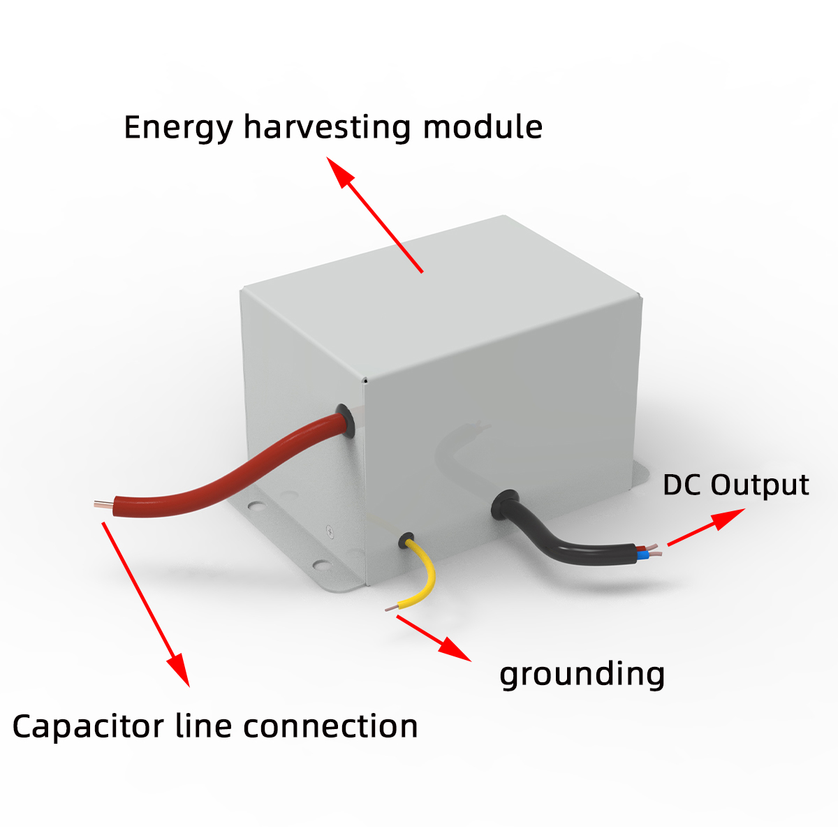 Dispositivo de toma de energía del condensador de alto voltaje
