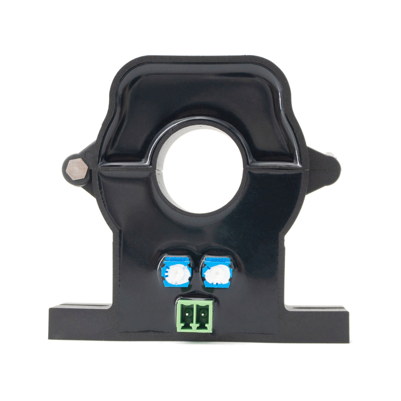 Sensor de corriente Hall de núcleo dividido para administración de energía CA 50A CC 4 ~ 20mA