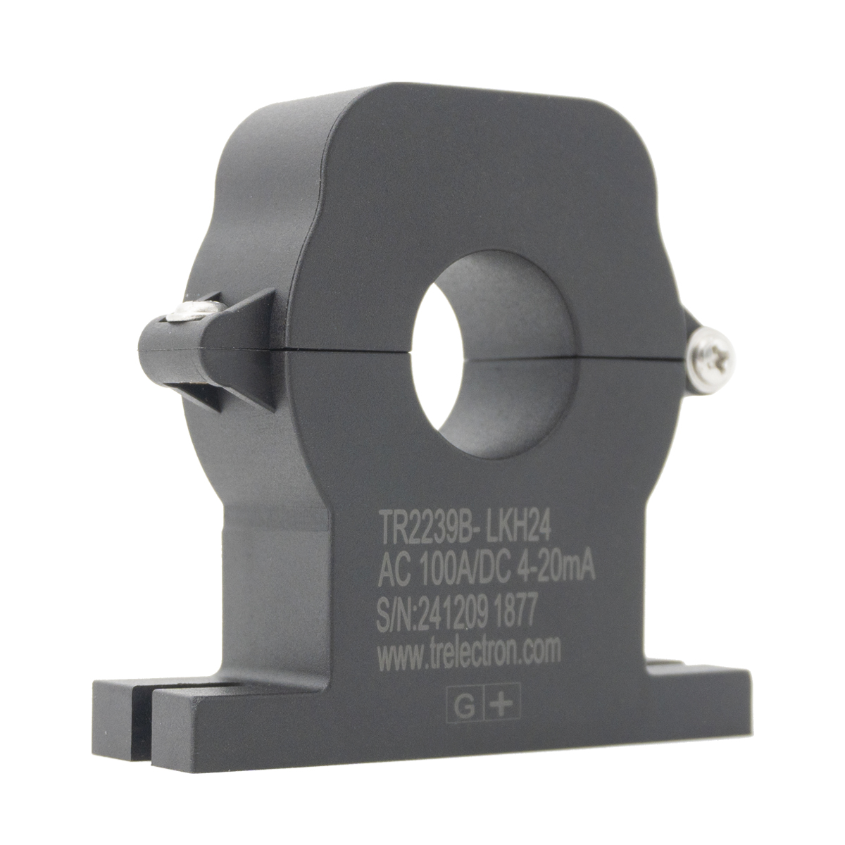 Sensor de corriente Hall de núcleo dividido para administración de energía CA 50A CC 4 ~ 20mA