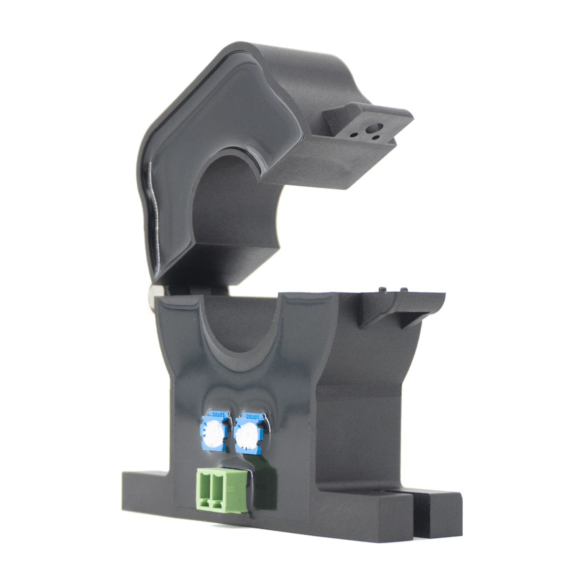 Sensor de corriente Hall de núcleo dividido para administración de energía CA 50A CC 4 ~ 20mA