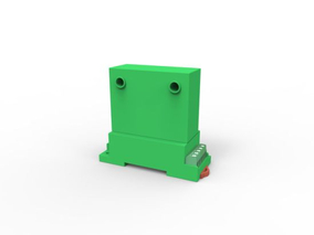 Sensor de corriente de uso ferroviario de medición de señal de CA de 2 fases