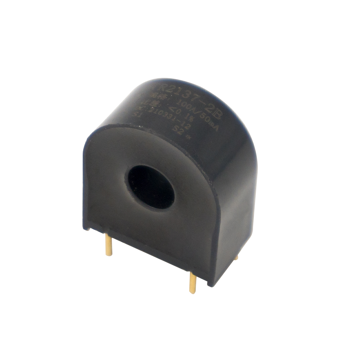 TR2137-2B Mini Transformador de corriente Fábrica AC CT PCB 1A/20MA 5A/2.5MA 10A/5MA 50A/50MA 100A/50MA Sensor de corriente