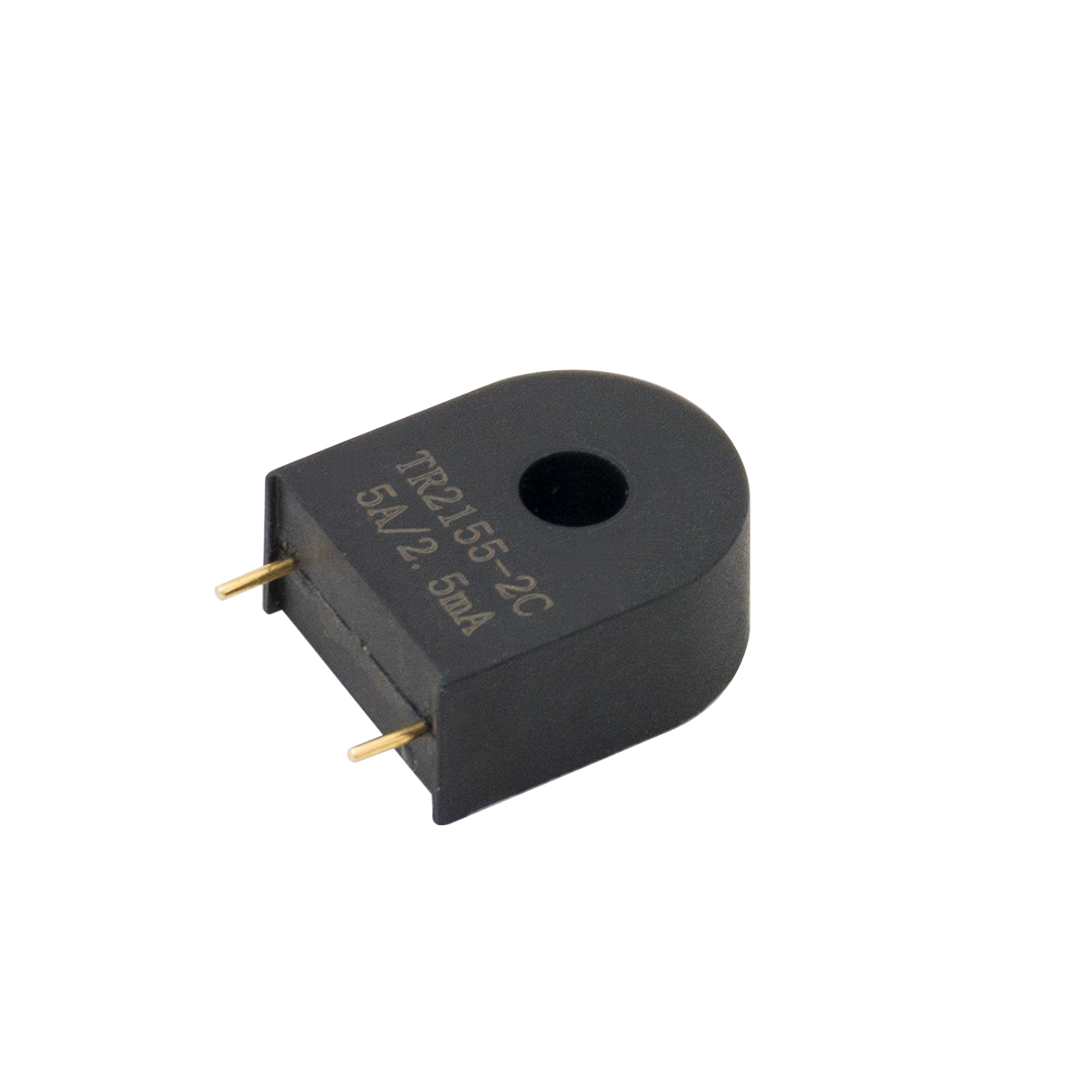 TR2155-2C Micro instrumento PCB transformador de corriente 1000:1 2000:1 2500:1 5A/2.5mA 20A/10mA 5mm transformador de corriente de apertura