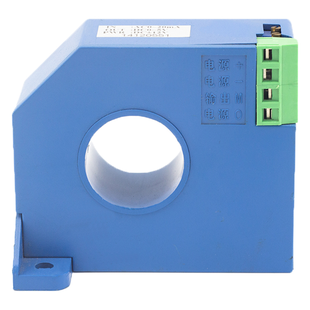 Sensor de corriente de uso ferroviario clase 0,2 de salida de 0-20 mA