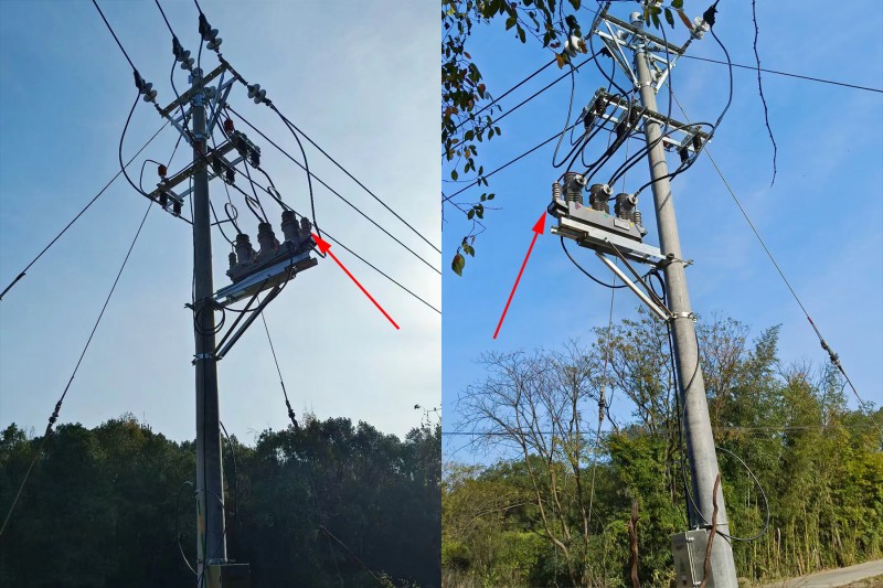 High-Voltage Capacitive Power Harvesting Device Installation Dispositivo de recolección de energía capacitiva de alto voltaje