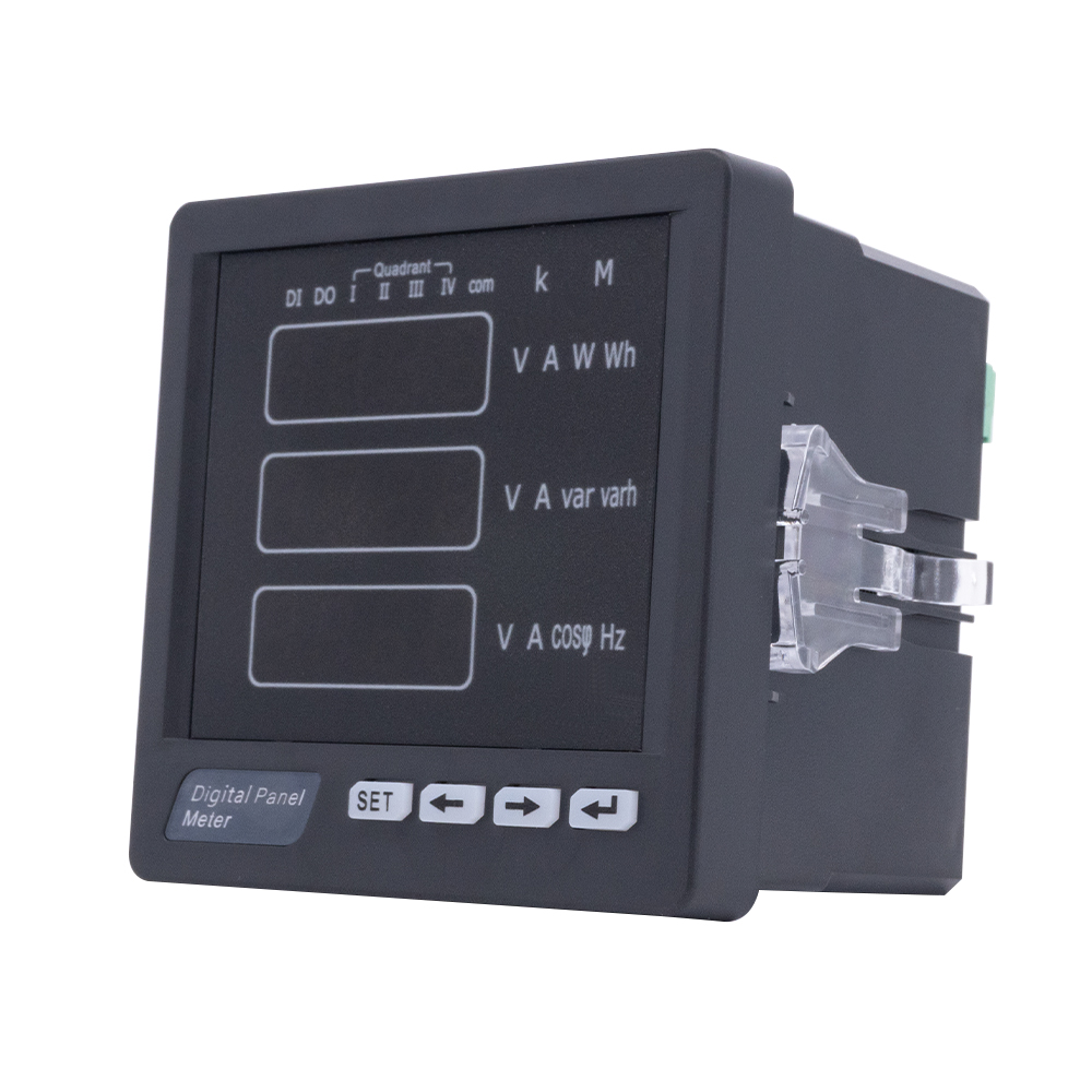 Medidor de voltaje de corriente multímetro digital trifásico serie TS 