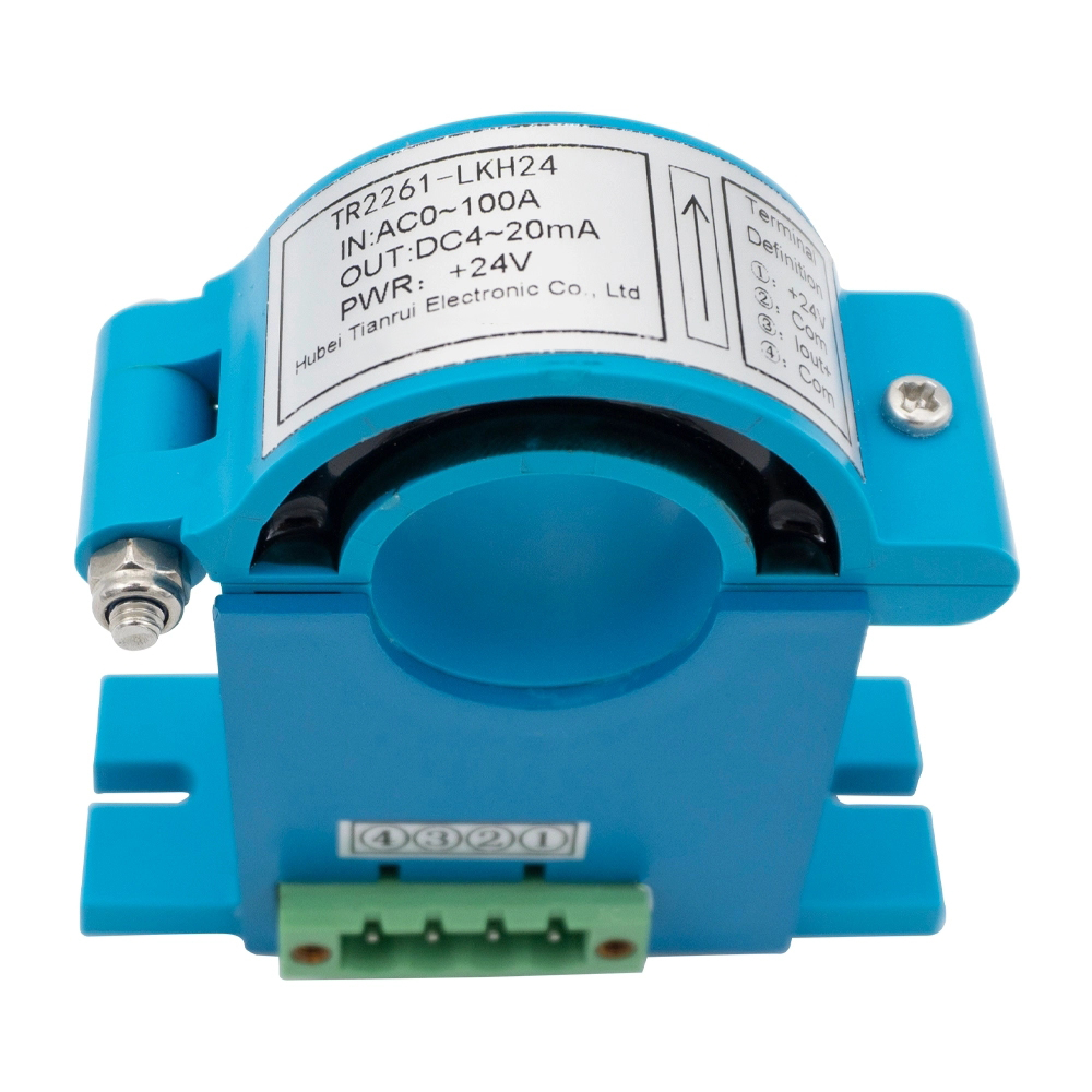 Transductor de corriente TR2261-LKH24 Sensor de corriente de efecto Hall de bucle abierto CA 0~100A/CC 4~20mA