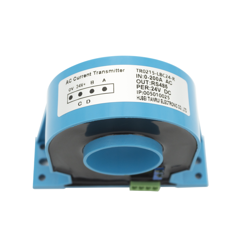 Transductor de corriente CA TR0215-LBC24-R Entrada del transmisor de corriente Salida CA 0-200A Sensores de corriente RS485