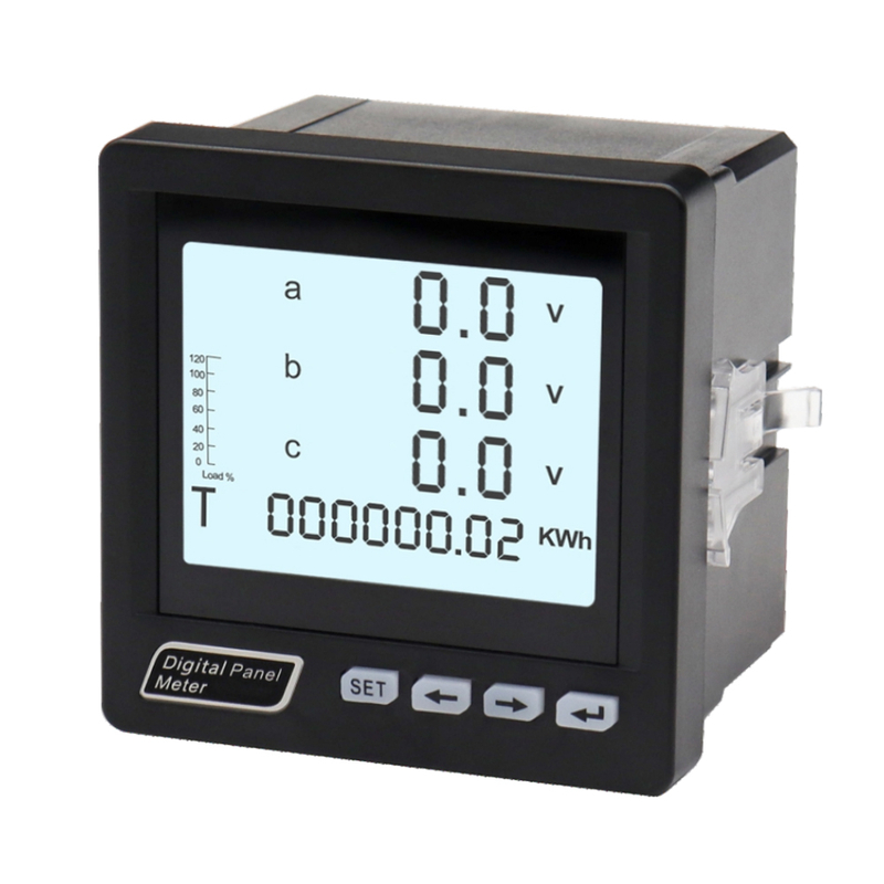 Medidor de voltaje de corriente multímetro digital trifásico serie TS 