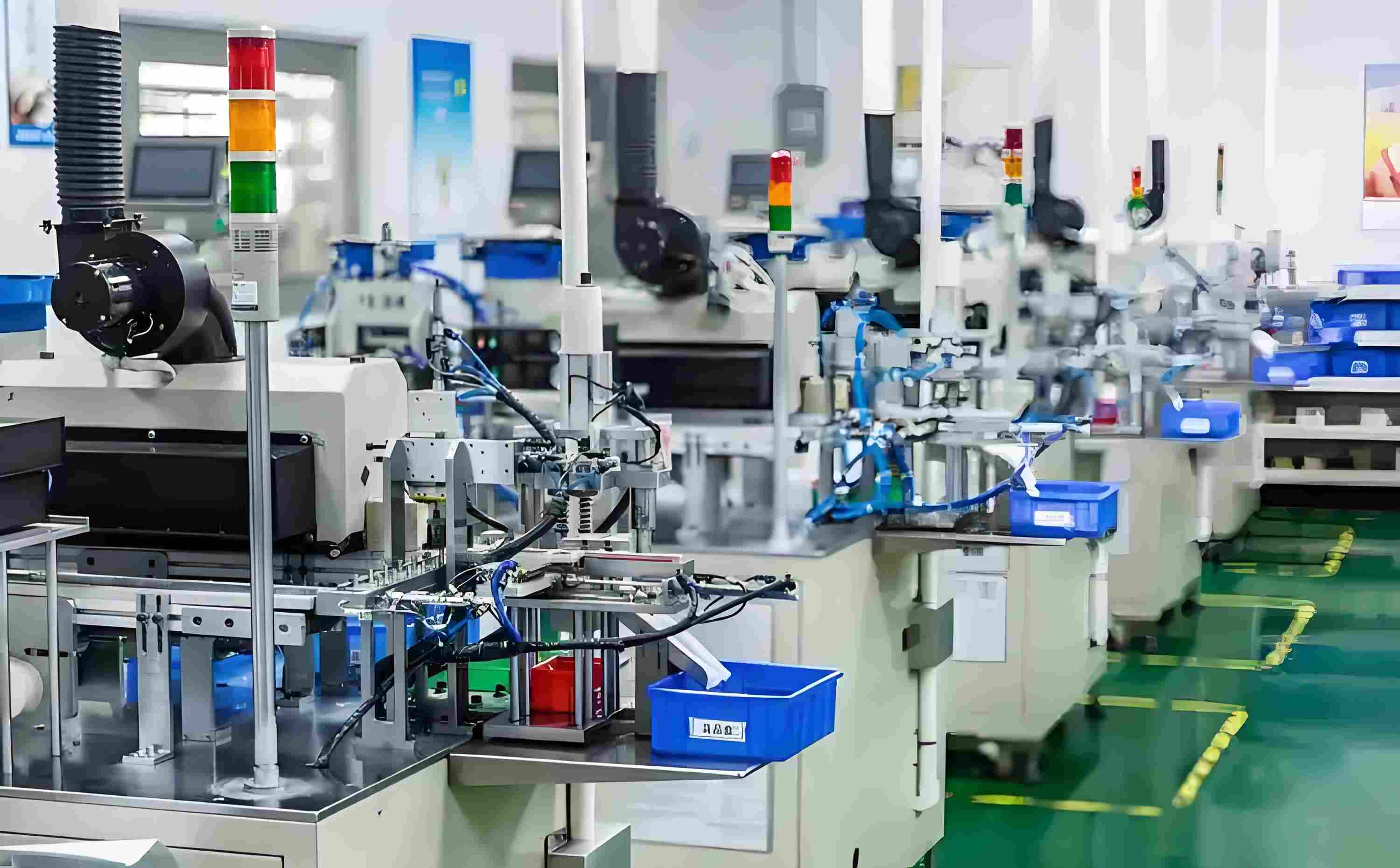 Pequeño transformador para automatización industrial.