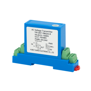 Transductor de voltaje CA RS485 Sensor de corriente Entrada 0-1500V Transductor de potencia