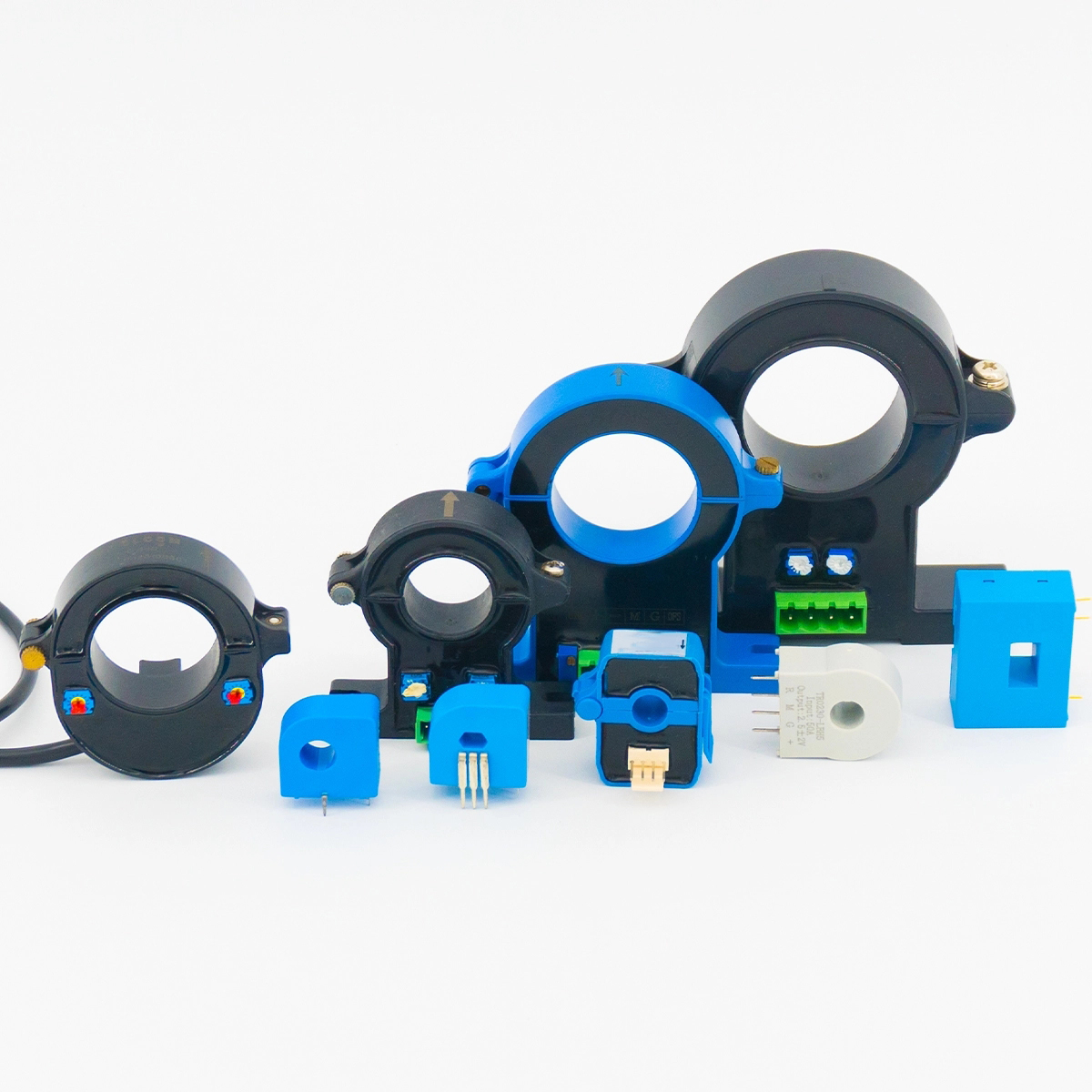 Sensor de corriente de efecto Hall de medida CC