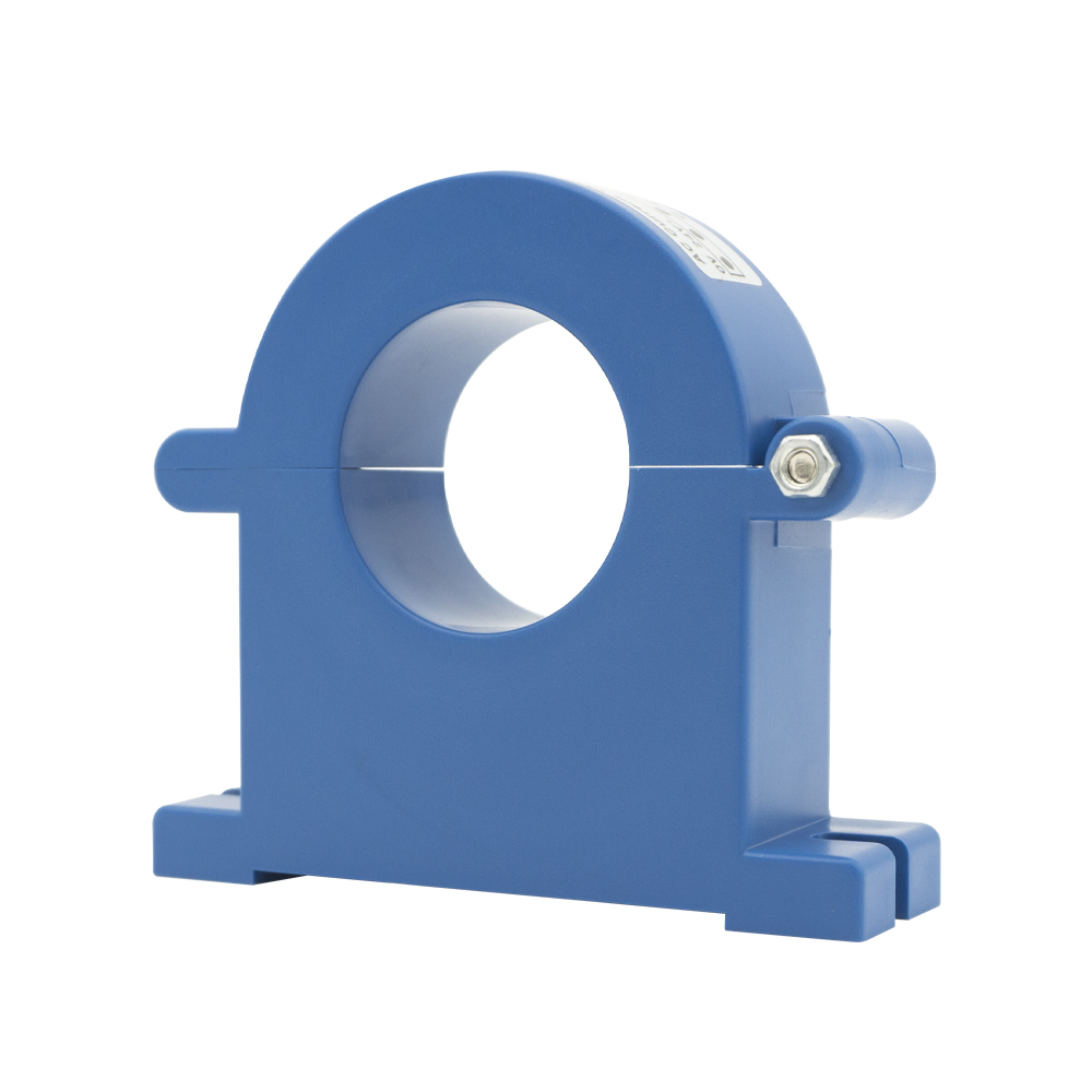 Transductor de corriente CA de núcleo dividido TR0258-LBC24-R Entrada del transmisor de corriente CA 0 ~ 1000A Salida RS485 Apertura Sensor de corriente de 38 mm 