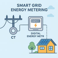 Medición de energía de la red inteligente