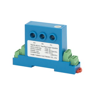 Transductor de corriente CA Entrada trifásica Salida CA 0-30A Sensor de corriente RS485 para centros de control de motores